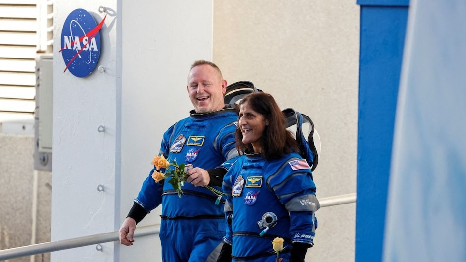 Sunita Williams flew the Boeing Starliner Spacecraft to International Space Station on June 6 Sunita Williams flew the Boeing Starliner Spacecraft to International Space Station on June 6