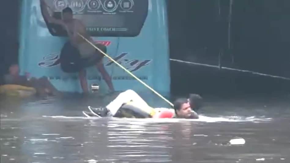 Delhi Lieutenant Governor VK Saxena called an emergency meeting, after visuals and reports of waterlogging surfaced on social media from across the city. Delhi Lieutenant Governor VK Saxena called an emergency meeting, after visuals and reports of waterlogging surfaced on social media from across the city.