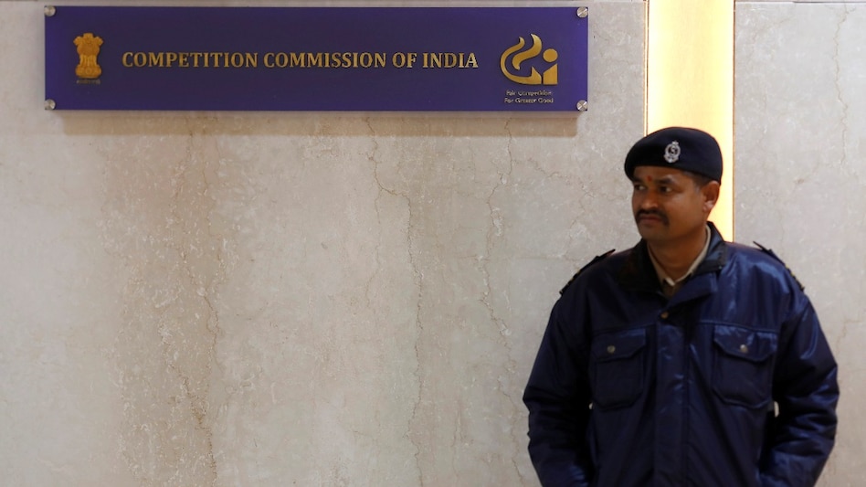 A security guard stands outside the Competition Commission of India (CCI) headquarters in New Delhi, India A security guard stands outside the Competition Commission of India (CCI) headquarters in New Delhi, India