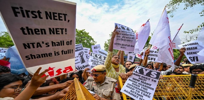 The UGC-NET exam was cancelled on June 19 by the Ministry of Education claiming that the “integrity may have been compromised”. The UGC-NET exam was cancelled on June 19 by the Ministry of Education claiming that the “integrity may have been compromised”.