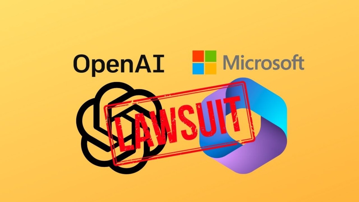 Microsoft and OpenAI sued Microsoft and OpenAI sued