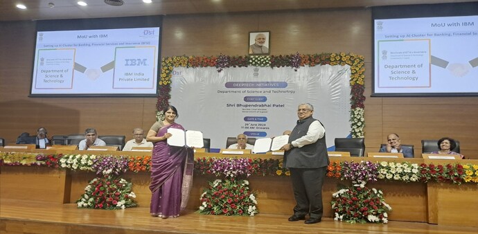 IBM and the Government of Gujarat sign MoU to establish AI Cluster in GIFT City to drive AI innovation and collaboration IBM and the Government of Gujarat sign MoU to establish AI Cluster in GIFT City to drive AI innovation and collaboration