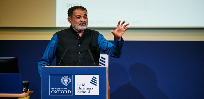 Mohandas Pai, former chief financial officer at Infosys Mohandas Pai, former chief financial officer at Infosys