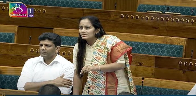 TDP's Dr Byreddy Shabri in Lok Sabha TDP's Dr Byreddy Shabri in Lok Sabha