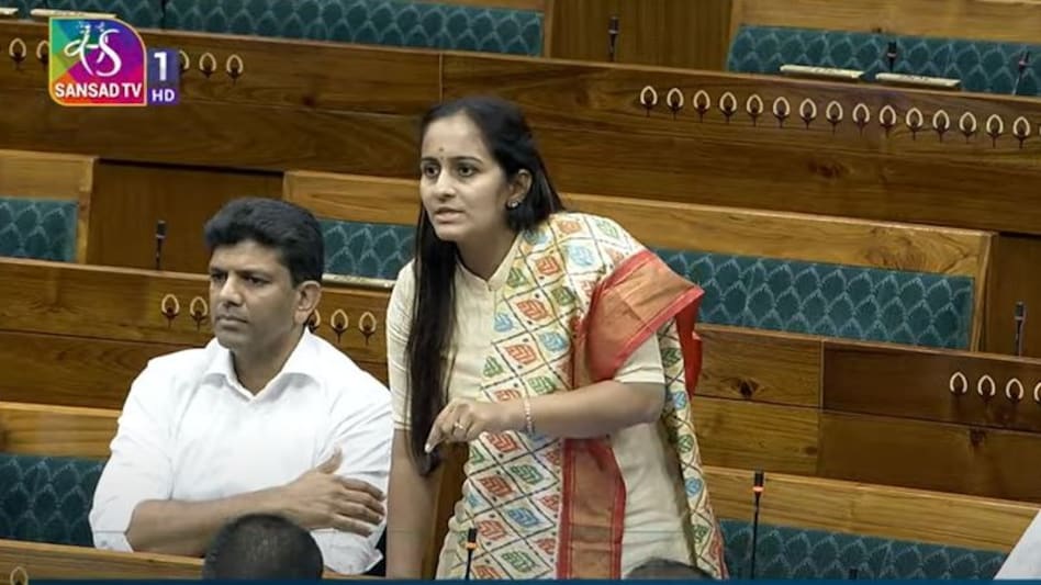 TDP's Dr Byreddy Shabri in Lok Sabha TDP's Dr Byreddy Shabri in Lok Sabha