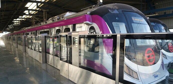 Delhi Metro Magenta Line goes driverless with 29 trains operating with no human intervention Delhi Metro Magenta Line goes driverless with 29 trains operating with no human intervention