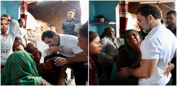 Hathras stampede: Rahul Gandhi meets victims' families, asks CM Yogi to give compensation at the earliest Hathras stampede: Rahul Gandhi meets victims' families, asks CM Yogi to give compensation at the earliest