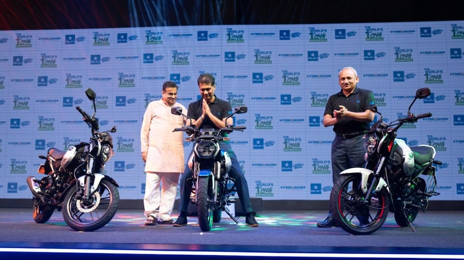 On Friday, Bajaj Auto launched the Bajaj Freedom 125, a groundbreaking motorbike that runs on both petrol and Compressed Natural Gas On Friday, Bajaj Auto launched the Bajaj Freedom 125, a groundbreaking motorbike that runs on both petrol and Compressed Natural Gas