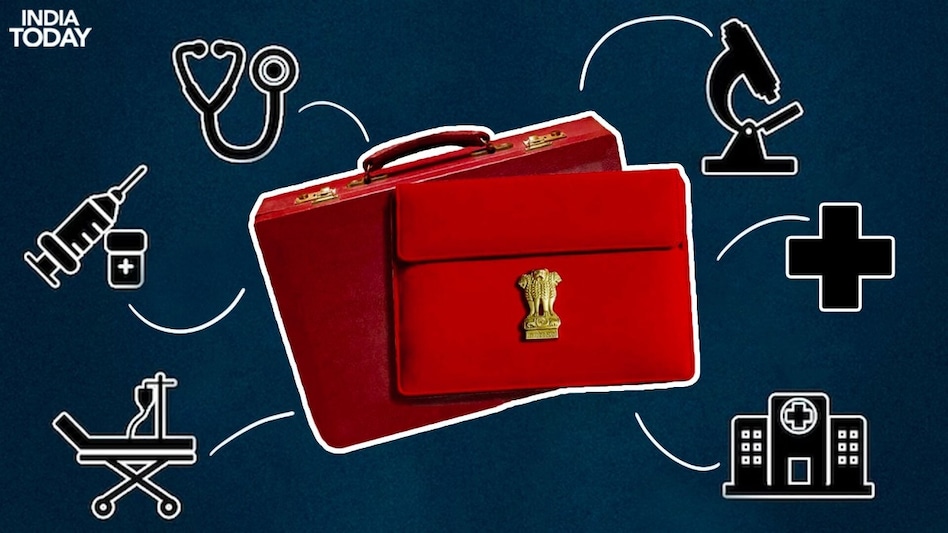 Health Budget 2024 expectations. (Illustration by Vani Gupta/India Today) Health Budget 2024 expectations. (Illustration by Vani Gupta/India Today)