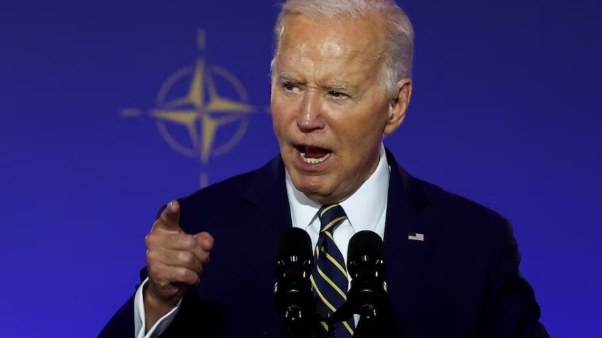 Ukraine will stop Putin, Biden tells NATO in forceful speech Ukraine will stop Putin, Biden tells NATO in forceful speech