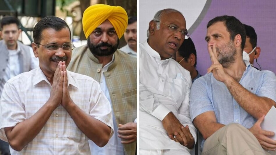 Congress and AAP are likely to go solo in the assembly elections, slated to be held early next year. Congress and AAP are likely to go solo in the assembly elections, slated to be held early next year.