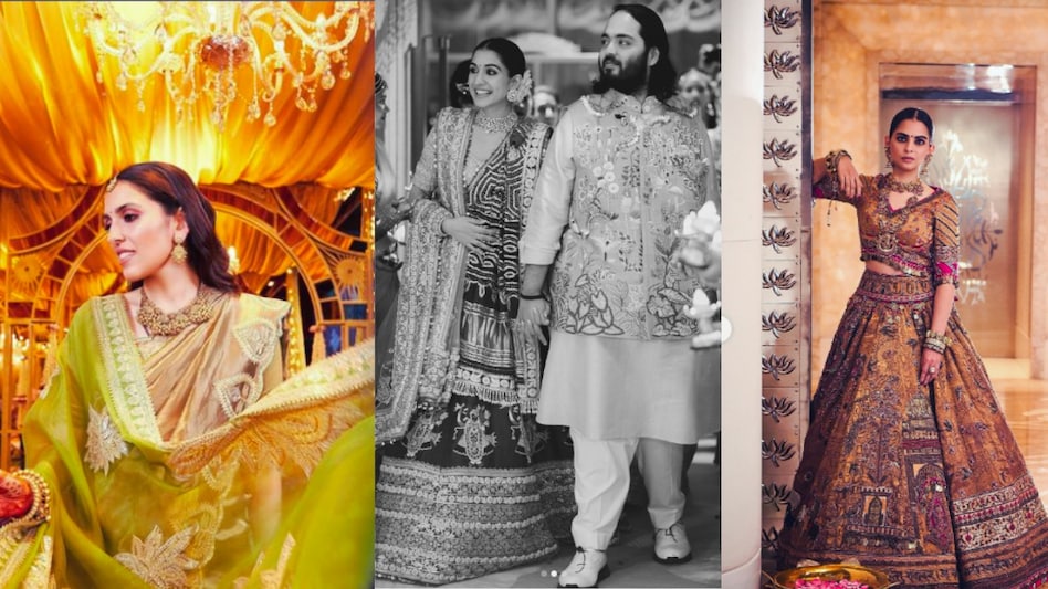 Absolute fashion goals at Anant Ambani-Radhika Merchant's garba night, Shiv Shakti puja! Absolute fashion goals at Anant Ambani-Radhika Merchant's garba night, Shiv Shakti puja!