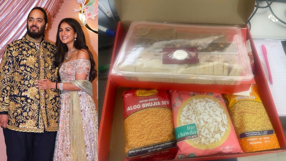 Anant-Radhika wedding: Ambanis treat Reliance employees with gift hampers Anant-Radhika wedding: Ambanis treat Reliance employees with gift hampers