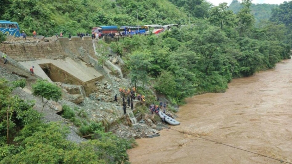 Expressing grief over the disappearance of the bus in the Trishuli River, Prime Minister Pushpa Kamal Dahal issued directives for immediate search and rescue operations. Expressing grief over the disappearance of the bus in the Trishuli River, Prime Minister Pushpa Kamal Dahal issued directives for immediate search and rescue operations.