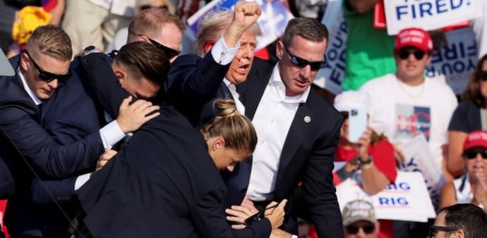 “It is incredible that such an act can take place in our country,” Trump wrote on Truth Social, noting that the suspected shooter is dead. “It is incredible that such an act can take place in our country,” Trump wrote on Truth Social, noting that the suspected shooter is dead.