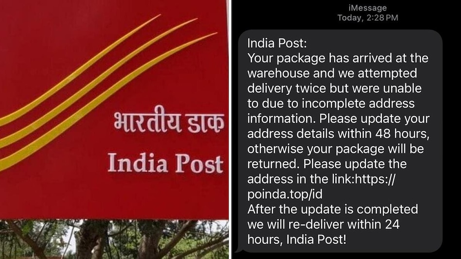 An iPhone user on Monday experienced the scam. An iPhone user on Monday experienced the scam.