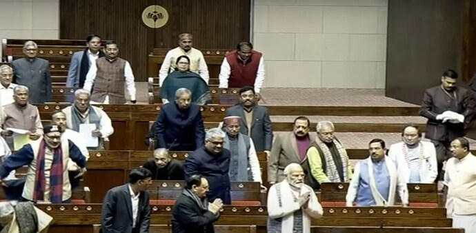 The BJP's tally in the Rajya Sabha now stands at 86 seats, and the overall strength of the National Democratic Alliance (NDA), led by the BJP, has been reduced to 101 seats. The BJP's tally in the Rajya Sabha now stands at 86 seats, and the overall strength of the National Democratic Alliance (NDA), led by the BJP, has been reduced to 101 seats.