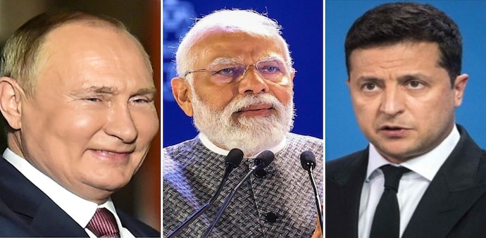 New Delhi expresses displeasure over President Zelenskyy's comments on PM Modi's Russia visit New Delhi expresses displeasure over President Zelenskyy's comments on PM Modi's Russia visit