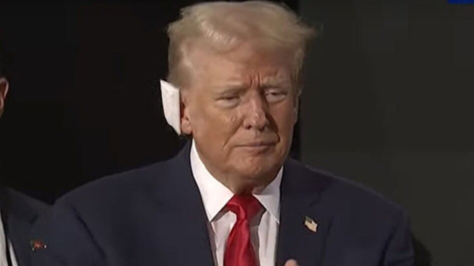 Trump makes first appearance at RNC after assassination attempt Trump makes first appearance at RNC after assassination attempt