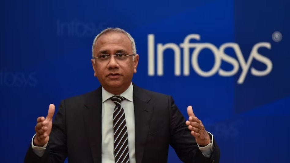 Infosys Q1 earnings: Nuvama Institutional Equities sees profit for Infosys rising 10.2 per cent YoY to Rs 6,551 crore on 2.6 per cent YoY rise in sales at 38,918 crore. Infosys Q1 earnings: Nuvama Institutional Equities sees profit for Infosys rising 10.2 per cent YoY to Rs 6,551 crore on 2.6 per cent YoY rise in sales at 38,918 crore.
