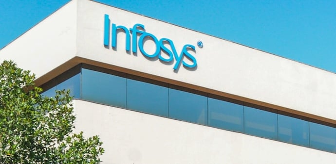 Infosys: The second largest IT software exporter gave a revenue growth guidance of 3-4 per cent for FY25 in constant currency (CC) terms. Infosys: The second largest IT software exporter gave a revenue growth guidance of 3-4 per cent for FY25 in constant currency (CC) terms.