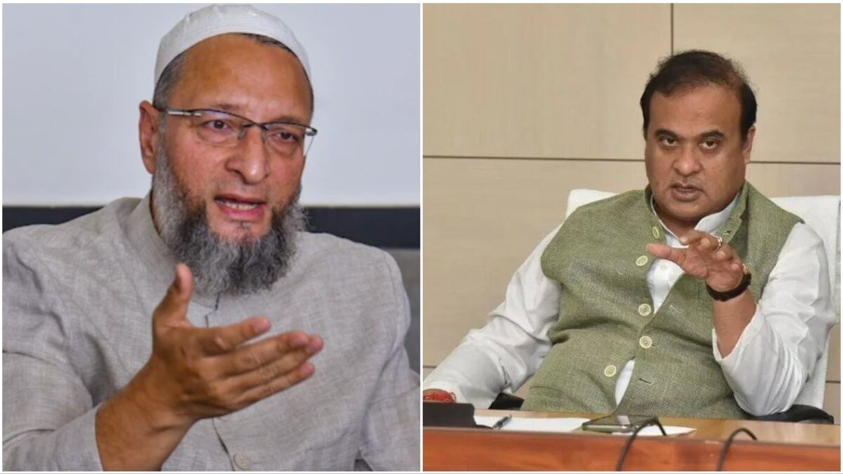 AIMIM chief Asaduddin Owaisi responds to Himanta AIMIM chief Asaduddin Owaisi responds to Himanta