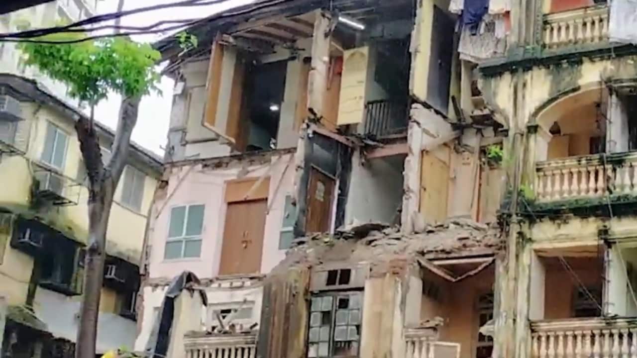 Mumbai heavy rains leave 1 dead, 3 injured as portion of a building collapses - BusinessToday