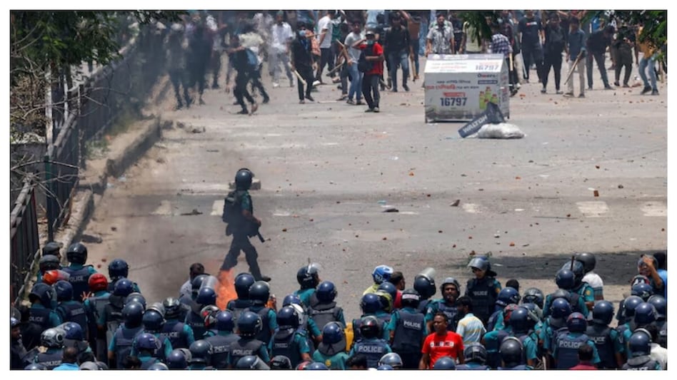 The nationwide unrest forced the Sheikh Hasina-led government to impose curfew restrictions to stem riots across the country as police was unable to control the fallout. The nationwide unrest forced the Sheikh Hasina-led government to impose curfew restrictions to stem riots across the country as police was unable to control the fallout.