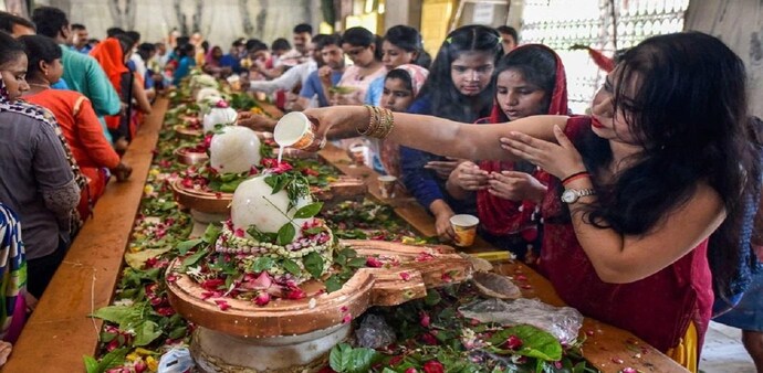 Beginning right after Ashadh Purnima and lasting a full lunar cycle, this auspicious period is marked by numerous religious activities and significant Hindu festivals. Beginning right after Ashadh Purnima and lasting a full lunar cycle, this auspicious period is marked by numerous religious activities and significant Hindu festivals.