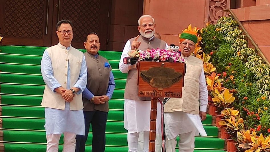 PM Modi addresses the media ahead of the Budget Session PM Modi addresses the media ahead of the Budget Session