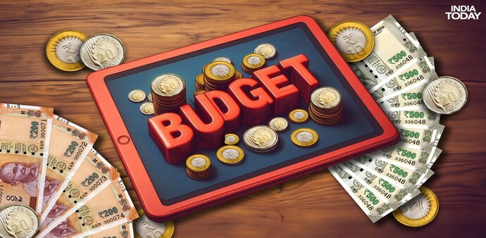 Union Budget 2024 illustration Union Budget 2024 illustration