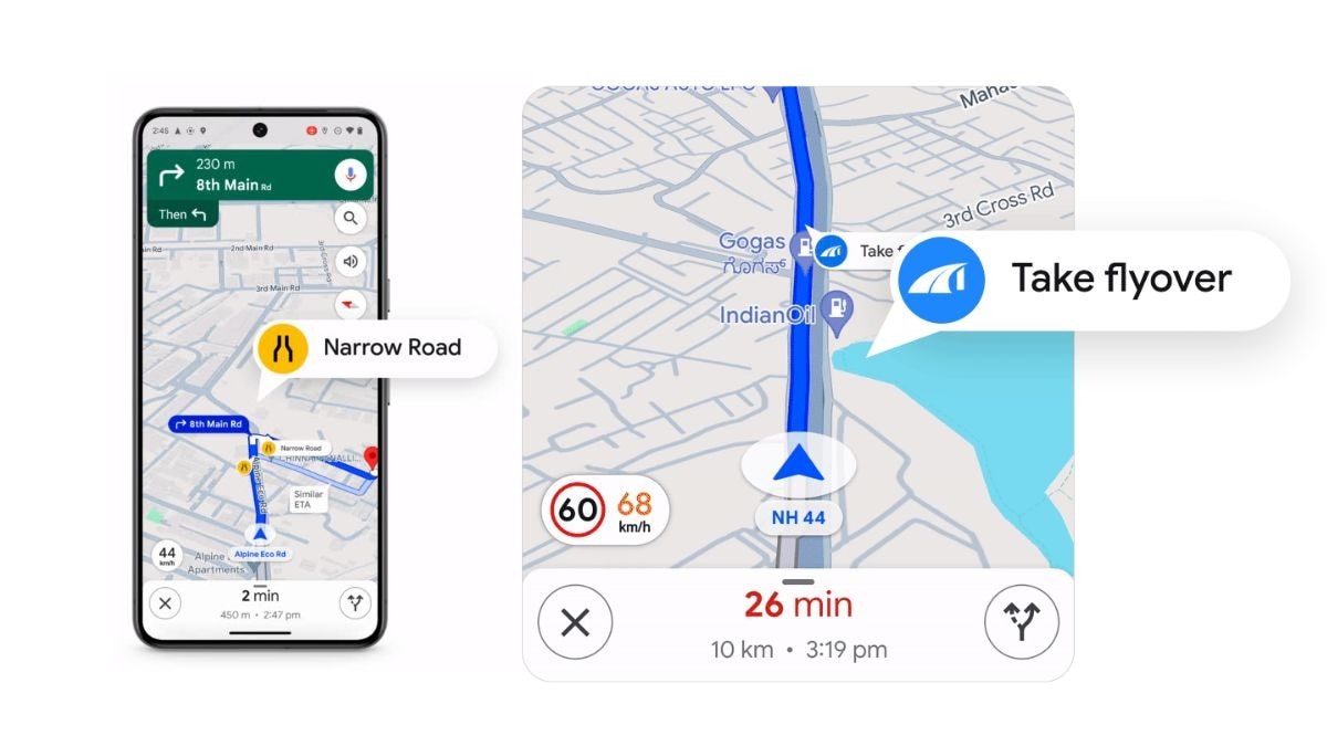 Google Maps gets new features Google Maps gets new features