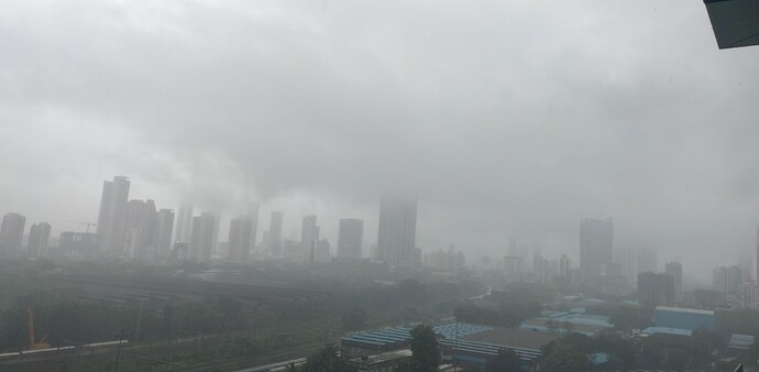 As the rains continue to batter the city, waterlogging has become a common sight in Mumbai. As the rains continue to batter the city, waterlogging has become a common sight in Mumbai.