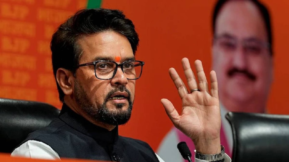 Former Union Minister Anurag Thakur Former Union Minister Anurag Thakur