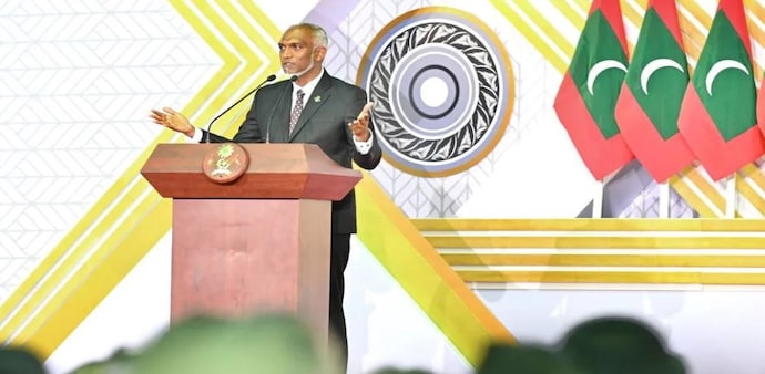Maldivian President Mohamed Muizzu Maldivian President Mohamed Muizzu
