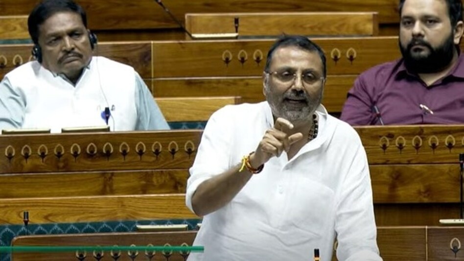 BJP MP from Dodda Nishikant Dubey BJP MP from Dodda Nishikant Dubey