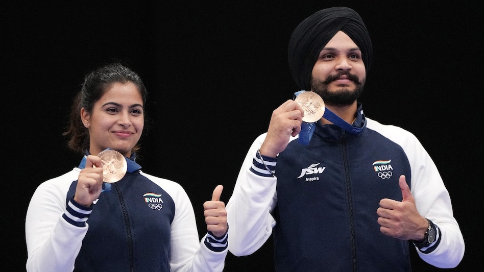 Manu Bhaker-Sarabjot Singh Manu Bhaker-Sarabjot Singh
