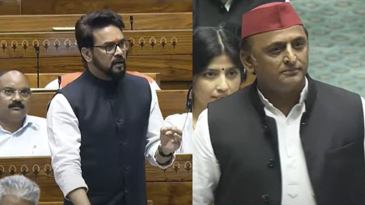 BJP MP and former Union minister Anurag Thakur quickly jumped from his seat to counter his remarks. He said soldiers from Himachal Pradesh had won several medals including Param Veer Chakra. BJP MP and former Union minister Anurag Thakur quickly jumped from his seat to counter his remarks. He said soldiers from Himachal Pradesh had won several medals including Param Veer Chakra.