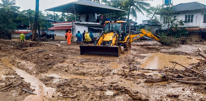 According to the forecast, heavy rainfall warning has been issued for landslide-hit Wayanad in Kerala on August 3 According to the forecast, heavy rainfall warning has been issued for landslide-hit Wayanad in Kerala on August 3
