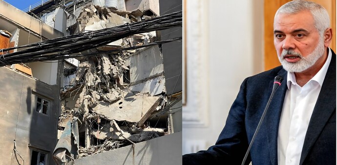 Haniyeh, who led Hamas's political operations from exile in Qatar, was killed after his residence was targeted in Tehran at 2 am on July 31. Haniyeh, who led Hamas's political operations from exile in Qatar, was killed after his residence was targeted in Tehran at 2 am on July 31.