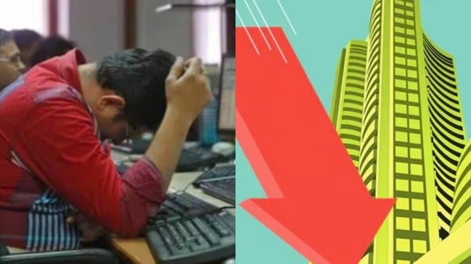 Sensex crashed 2,037 pts to 78,944 and Nifty fell 661 pts to 24,056 at 11:06 am on Monday. market cap of BSE-listed firms fell to Rs 443.29 lakh crore, Sensex crashed 2,037 pts to 78,944 and Nifty fell 661 pts to 24,056 at 11:06 am on Monday. market cap of BSE-listed firms fell to Rs 443.29 lakh crore,