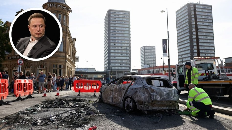 Elon Musk warns of 'Inevitable Civil War' in UK as immigrant-fueled riots erupts under new left-wing Prime Minister Elon Musk warns of 'Inevitable Civil War' in UK as immigrant-fueled riots erupts under new left-wing Prime Minister