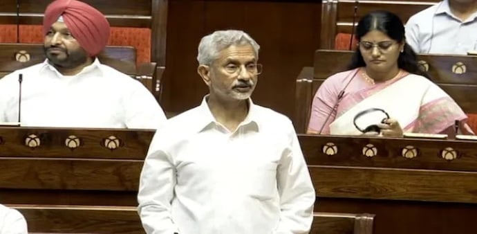 S Jaishankar speaks in Rajya Sabha on Bangladesh crisis S Jaishankar speaks in Rajya Sabha on Bangladesh crisis