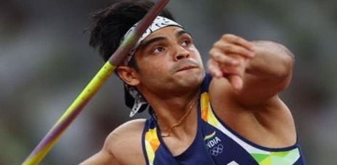 Neeraj Chopra secures javelin throw final spot at Paris Olympics 2024 Neeraj Chopra secures javelin throw final spot at Paris Olympics 2024