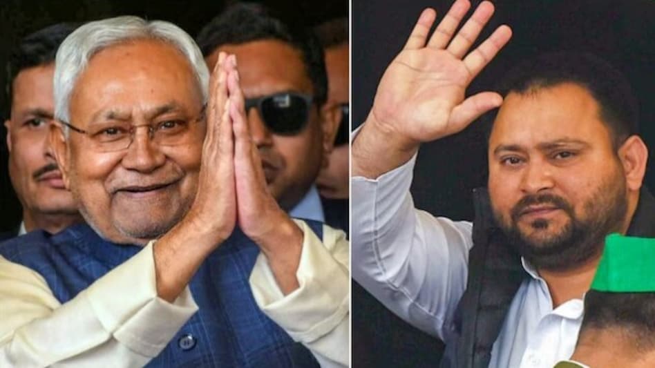 As Nitish's political career enters its final phase, Tejashwi, who is leading the RJD, aspires to take over the mantle of Bihar. As Nitish's political career enters its final phase, Tejashwi, who is leading the RJD, aspires to take over the mantle of Bihar.