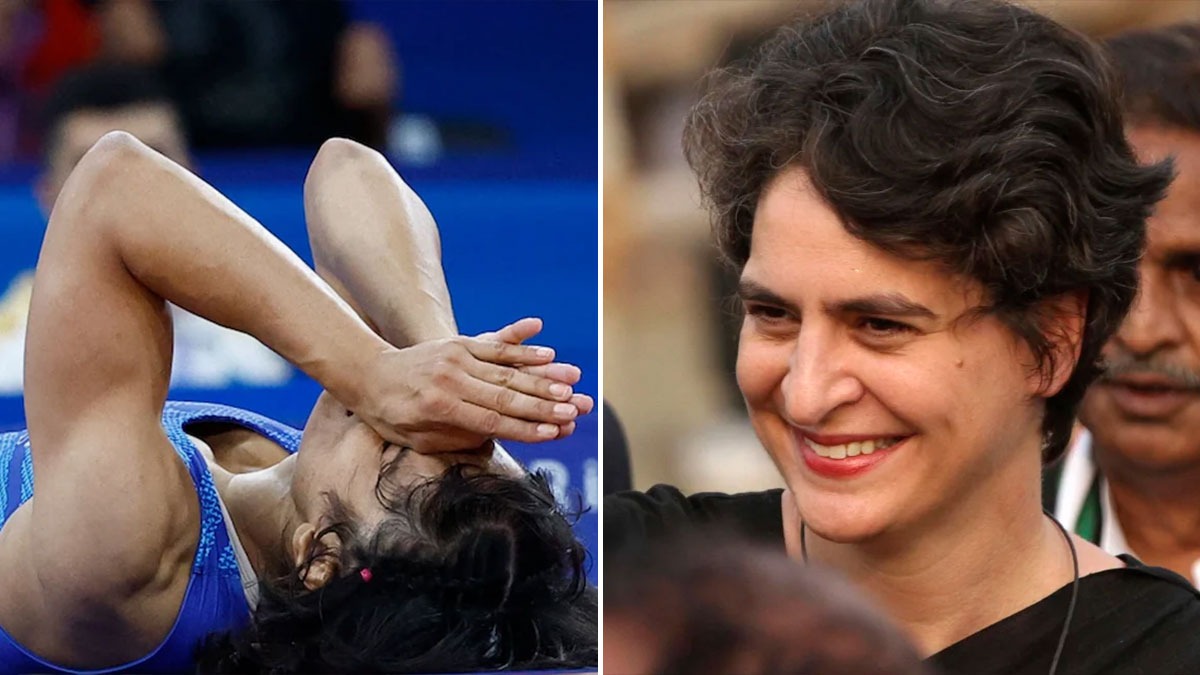 Gandhi acknowledged Phogat’s courage, hard work, and dedication, highlighting how her journey has inspired millions of girls across the country. Gandhi acknowledged Phogat’s courage, hard work, and dedication, highlighting how her journey has inspired millions of girls across the country.