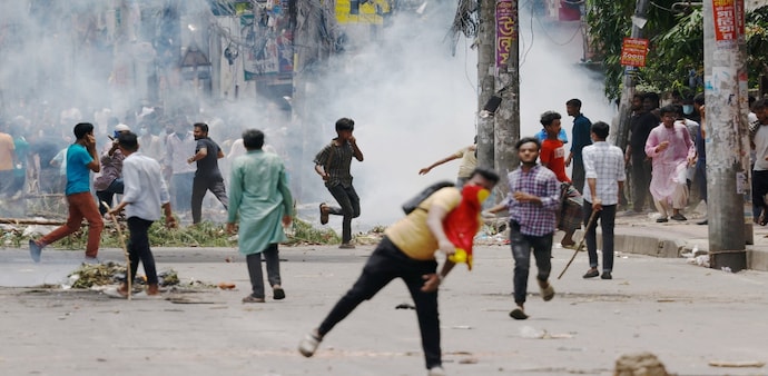 Protests broke out in Bangladesh over a controversial quota system in June but spiralled into a movement for Sheikh Hasina's resignation as Prime Minister. Protests broke out in Bangladesh over a controversial quota system in June but spiralled into a movement for Sheikh Hasina's resignation as Prime Minister.