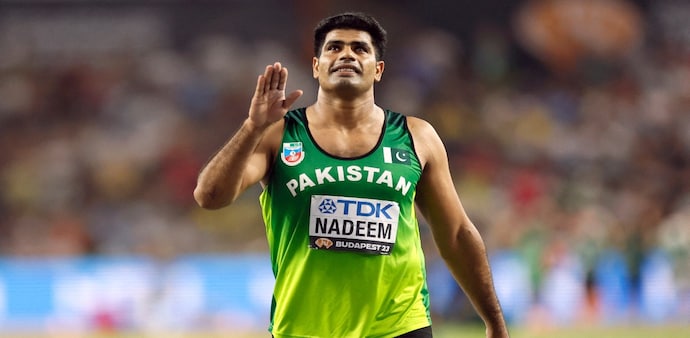 Arshad Nadeem’s victory marks a historic first, as he becomes Pakistan's first-ever individual gold medalist. Arshad Nadeem’s victory marks a historic first, as he becomes Pakistan's first-ever individual gold medalist.