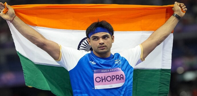 Neeraj Chopra's family expressed their joy on Friday after he won a silver medal in the men's javelin throw final at the Paris Olympics Neeraj Chopra's family expressed their joy on Friday after he won a silver medal in the men's javelin throw final at the Paris Olympics