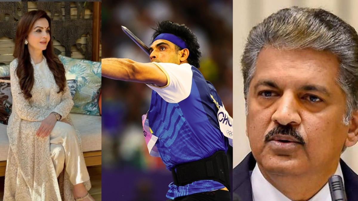 Paris Olympics 2024: Nita Ambani, Anand Mahindra back Neeraj Chopra Paris Olympics 2024: Nita Ambani, Anand Mahindra back Neeraj Chopra